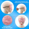 6-Pack Blindfold Sleep Mask for Party Games Travel Sleep Team Build Party Supply - Multicolor Eye Covers for Sleeping with Adjustable Strap - Sleeping Masks for Women Men view 4
