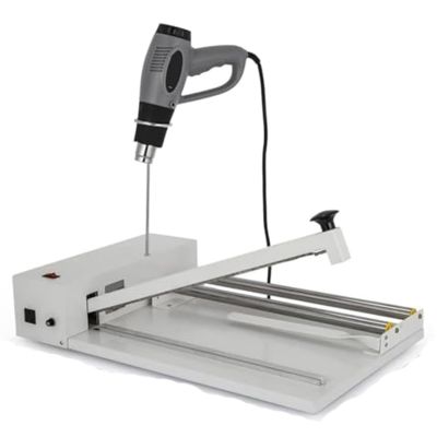 Zoienu 45cm Shrink Wrap Machine with Heat Gun for Food, Books & Boxes Handheld Packaging Tool Compatible with PVC & POF Film for Easy Wrapping