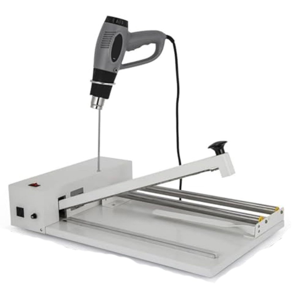 Zoienu 45cm Shrink Wrap Machine with Heat Gun for Food, Books & Boxes Handheld Packaging Tool Compatible with PVC & POF Film for Easy Wrapping