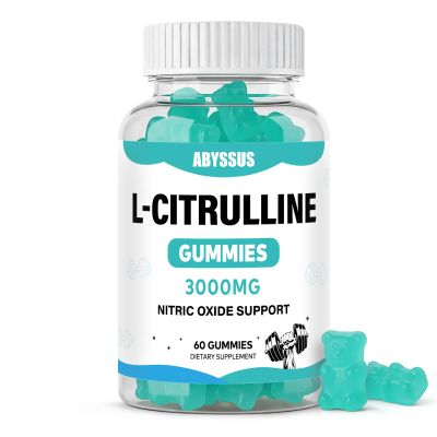 ABYSSUS L-Citrulline Gummies for Men 3000mg, Vegan 60 Count