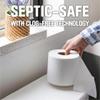 1000 Toilet Paper, 4 Rolls, 1,000 Sheets per Roll, Reliable Daily Use Toilet Tissue, Ideal for Home, Dorm & Office Bathrooms view 3