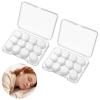 24 Pcs Soft Silicone Moldable Ear Plugs Reusable Noise Cancelling Earplugs Sleep Ear Plugs for Sleeping, Swimming, Snoring, Study, Travel, Work(12 Pairs) view 1