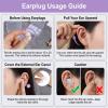 24 Pcs Soft Silicone Moldable Ear Plugs Reusable Noise Cancelling Earplugs Sleep Ear Plugs for Sleeping, Swimming, Snoring, Study, Travel, Work(12 Pairs) view 3