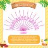 WILLBOND 80 Pcs Silly Straws Bulk for Kids Reusable Funny Pink Plastic Twisty Straws for Wedding Birthday Party Drinking Family Adults Bendy Carnival Activities Cocktail view 2