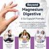10-in-1 Magnesium Complex Supplement with Probiotics Prebiotics & Digestive Enzymes, 100 Billion CFU Probiotics for Women, High Absorption for Muscle, Sleep Calm, Gut & Digestive Health, Vegan Non-GMO view 4