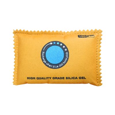 Silica Gel Packets, Humidity Absorber Desiccant, Microwave Reactivated Color Indicating Packets, Moisture Control and Protection, Safe and Reusable Storage Solution, for Wardrobe Closet Clothes Food