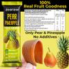 Zearaw Healthy 60 Fruit Snacks for Adults and Kids 60 Fruit Leather with Apple-Pear, Black Currant, Pineapple, Pear-Mango, Apple-Raspberry Variety Pack view 3