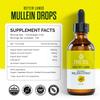 TRUE1NESS Mullein Complete Liquid Drops with Chlorophyll | Super-Concentrated | Organic & Non-GMO | Better Lungs, Detox & Immune Boost (4 fl oz) view 3