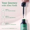Alma Verde Liquid Chlorophyll Drops - Chlorophyll Water with Aloe Vera Juice for Body Odor, Bloating Relief & Gut Health - Natural Deodorant Alternative for Women - Skin Glow & Detox - Vegan - 30ml view 4