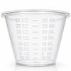 Medorra 1 oz Medicine Plastic Cups, Clear Graduated Medication Cups, Disposable 30 mL Measuring Cups with CC & mL Markings, Bulk Pack for Pharmacies, Clinics, Hospitals & Home Care, 5000 Count view 1