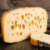 Dutch Style Cheese Wedge, 1KG (35oz), Sweet and Nutty Flavor, Semi-Hard with Large Holes view 1