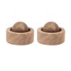 2 PCS Wooden Essential Oil Diffuser - Round Ball Aromatherapy Passive Diffuser,for Home,Car,Yoga,SPA (Walnut) view 1