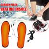1 Pair Heated Shoe Insoles Foot Warming Pad Feet Warmer Sock Mat Winter Outdoor Sports Heating Warm Soles view 3