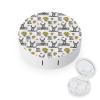 MUMEHAZ Contact Lens Case, Portable Funny Donkey Contact Lenses Applicator Remover Tool Kit with Mirror Solution Bottle view 1