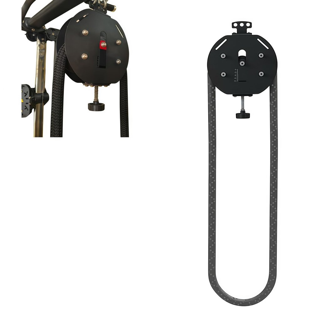 3PCS Endless Rope Trainer, Portable Cable Pulley System, Pulley Cable Machine System with Adjustable Resistance, Home Gym Equipment, for Grip, Arms, Back, Body Coordination Exercises