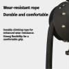 3PCS Endless Rope Trainer, Portable Cable Pulley System, Pulley Cable Machine System with Adjustable Resistance, Home Gym Equipment, for Grip, Arms, Back, Body Coordination Exercises view 4