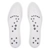 18 Magnets Unisex Magnetic Therapy Massage Insoles Foot Acupressure Shoe Pads(White) view 1