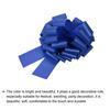 uxcell 2pcs 12 Inch Large Pull Bow Glitter Gift Wrapping Big Pull Bows Ribbon Dark Blue for Wedding Baskets Presents Christmas Party view 4