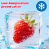 1 Ib Freeze Dried Strawberries, 450g, Whole Berry, No Added Sugar, Natural Red, Crispy Texture view 4