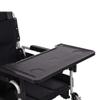 Wheelchair Lap Tray Table with Cup Holders, Removable Plastic Tray for Manual and Electric Wheelchairs view 3
