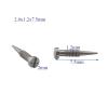 200 Glasses Spring Hinge Screw Accessories Pointed self aligning Repair Parts(2.0x1.2x7.5mm) view 2