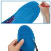 1 Pair Man Women Orthotic Arch Support Massage Insole Unisex Silicone Gel Soft Sport Shoe Pad Shock Absorption(EU38-43) view 3