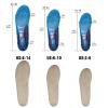 1 Pair Man Women Orthotic Arch Support Massage Insole Unisex Silicone Gel Soft Sport Shoe Pad Shock Absorption(EU38-43) view 4