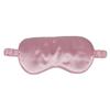 1 Pack Silk Sleep Mask, Soft Silk Eye Blindfold with Elastic Strap for Night Sleeping Travel and Nap, Unisex (Pink) view 1