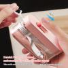 2 Pack Floss Pick Dispenser,Automatic Floss Picks Organizer Refillable Floss Dispenser with 10Floss Picks (Pink-B) view 4