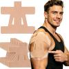 12 Pcs Precut Kinesiology Tape for Shoulder - Waterproof Breathable Elastic Sports Support, Hypoallergenic Latex-Free Athletic Tape view 1