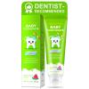 Fluoride-Free Baby Toothpaste for Ages 2-3 Natural Fruit-Flavored Mild Formula Pea-Sized Amount for Developing Teeth 2.1 oz (60g) (1 Pack, Watermelon) view 1