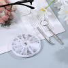120 Piece Eyeglass Repair Kit Stainless Steel Glasses Screws and Nuts with Precision Screwdriver and Tweezers Universal Eyeglasses Kit Repair Tool for Glasses Sunglasses Watch Jewelry view 3