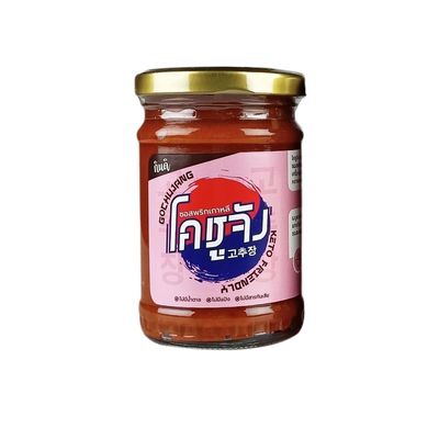 Gochujang Spicy Korean Sauce Sugar Free Korean Chili Paste & Stir-Fry Base Low Calorie & No MSG Added Savory Umami Hot Sauce for Bibimbap 220g