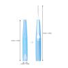 Dioche Floss Picks Refill Soft Material Interdental Cleaner 60PCS Disposable Toothpick Flosser for Oral White Blue 9cm view 2