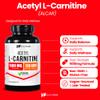 Healthfare L Carnitine Capsules 1500mg | High Potency (ALCAR) Supplement | 120 Acetyl L-Carnitine Vegetarian Pills | Energy & Wellness Support | Non-GMO, Gluten-Free | Made in USA view 2