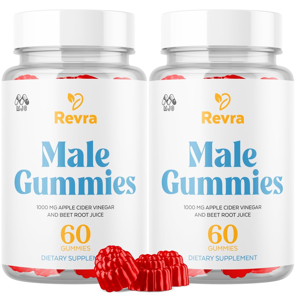 (2 Pack) Revra Gummies, Official Revra Gummys for Men with All Natural Ingredients, Advanced Formula for Optimal Health & Total Wellness Support with Premium Active Lifestyle Vitamins (120 Gummies)