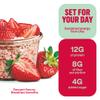 Chialove Overnight Chia with Oats, Strawberry & Cream | 12g of protein | Low Sugar | Rich in Fiber, Vegan, Gluten-free, Non-GMO | Ready to Eat Breakfast - 27.5 oz Bags - 2 Pack view 2