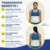 Brace Direct Breg Abdominal Binder 9 & 12 A4467 - Adjustable Compression for Rib & Abdomen Injuries, Post-Op Support - Breg view 2