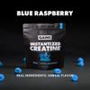 Gains in Bulk Instantized Creatine Monohydrate for Men & Women, Soluble Pre Workout Powder, Supports Muscle Building, Strength and Performance, Bodybuilding Supplements, Blue Raspberry, 30 Servings view 3