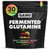 Gains in Bulk L-Glutamine Powder, Cherry Limeade, 30 Servings view 1