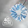 O-Cedar Genuine RinseClean Deep Clean Spin Mop Head Replacement | Machine Washable | Reusable | Microfiber Refill | 40% More Cleaning Power (Pack of 3) view 4