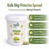 Barack Foods Pistachio Spread, 50% Pistachio, Smooth & Rich Nut Spread for Baking & Desserts, Bulk Professional Size, 5000g (11 lb) view 3