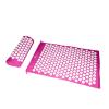 SHUOCONG Acupressure mat Massager Cushion Massage Relieve Stress Back Body Pain Spike Mat(Rosered) view 4