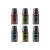 550ml ultrasonic Aromatherapy Essential Oil Diffuser with Remote Control, Dark Wood Grain, Including 6 Essential Oils, 4 Timer Settings, LED Light, Cold Mist humidifier view 4