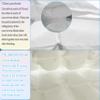 AUZPFRUM Shipping Ice Packs for Coolers | 24+ Hour Long Lasting Cold Gel Ice Pack for Food | 5 Sheets - 80 Cells | Paquete de Hielo Seco para Envo | Reusable Freezer Block Bricks for Cool Cooler view 2
