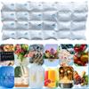 AUZPFRUM Dry Ice Packs for Shipping | 24+ Hour Long Lasting Cold Ice Pack for Coolers | 3 Sheets - 48 Cells | Paquetes de Hielo Seco | Reusable Gel Freezer Block Bricks for Food view 2