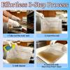 ROPTINK Oven Rack Cleaning Bags, No Scrub Oven Rack Cleaner Bags, No Cleaner Included, Reusable And Leak-Proof, For Ovens, Grills, And Air-Fryer Racks (5 Pcs-L) view 4