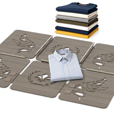 BoxLegend Shirt Folder, Wooden Clothes Folding Board, Tshirt Organizer, Eco-Friendly Laundry Folding Board for T Shirts, Pants, Sweaters, Laundry Liners