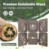 BoxLegend Shirt Folder, Wooden Clothes Folding Board, Tshirt Organizer, Eco-Friendly Laundry Folding Board for T Shirts, Pants, Sweaters, Laundry Liners view 2