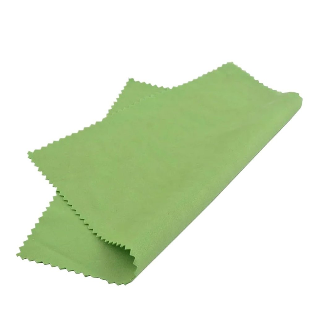 Anenog Glasses Cleaning Cloths 50/100pcs Glasses Lens Microfiber Cleaning Cloth Eyeglasses Cleaner Wipe Colorful 5.9 * 7.08inch(Green,500pcs)